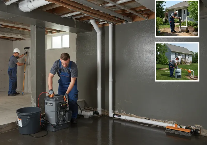 Basement Waterproofing and Flood Prevention process in Saraland, AL